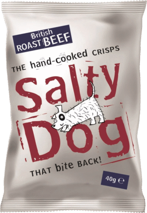 Salty Dog Roast Beef Crisp Packet