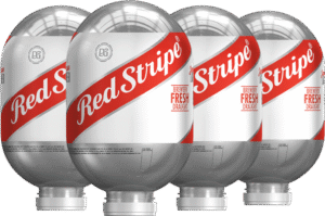 Red Stripe 4 Blade Keg Bundle