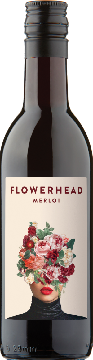 Flowerhead Merlot 24x187ml