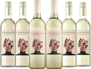 Flowerhead White Selection 6x75cl
