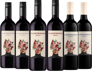 Flowerhead Red Wine Selection 6x75cl
