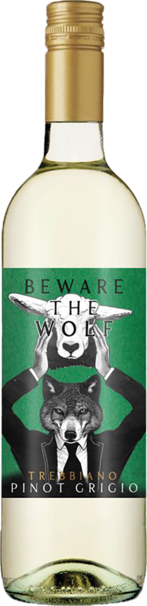 Beware The Wolf Trebbiano Pinot Grigio 75cl